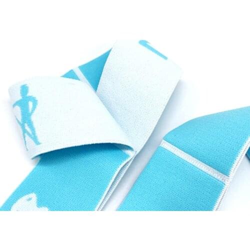 448D Yoga Stretching Strap with Loops for Physical Therapy Yoga, Exercise and Flexibility, Elastic Fitness Stretch Band