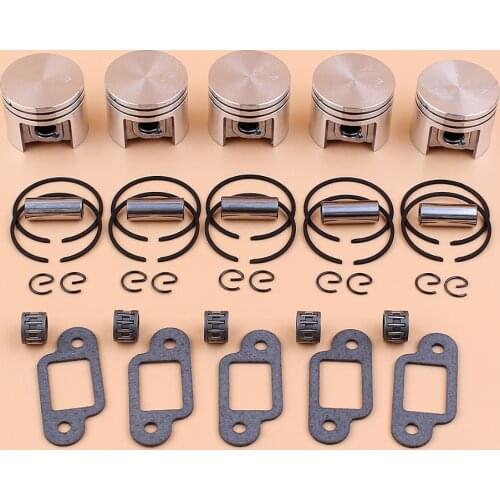 38MM Piston Rings Bearing Kit For STIHL MS180 MS180C MS 180 018 Chainsaw Replacement Gas Saws Engine Motor 11300302004
