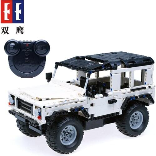 CadA Defender Remote Control Car Manufacturer Technology RC Car Model SUV City Brick Childrens Toys 533Pcs