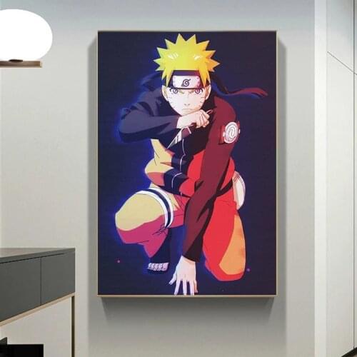 Naruto Anime Poster Contemporary Poster Print Wall Decoration Canvas Painting Bedroom Kanva Art Living Room Cuadros Unframe