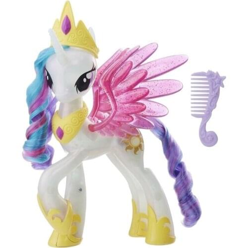 Hasbro My Little Pony Princess Movie Doll Girl Toy Boy Horse Animal Model for Children Gift