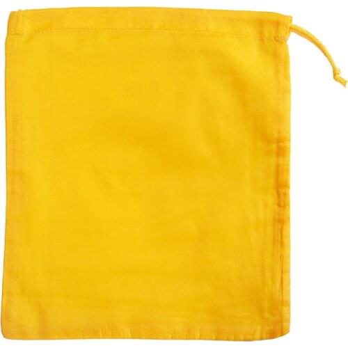 100pcs/lot high quality small cotton jewelry pouch cotton gift pouch cotton drawstring pouch bag ornament laundry bag gift bag