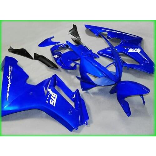 Motorcycle Fairing kit for Triumph Daytona 675 05 06 07 08 Daytona675 2005 2006 2007 2008 Blue ABS Fairings set+gifts DT21