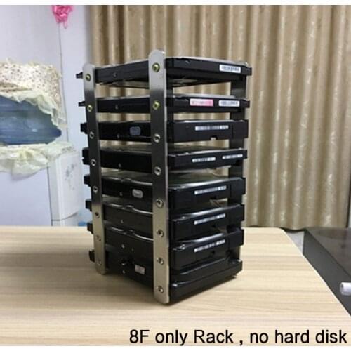 3.5 inch hard disk bracket multilayer hard disk rack aluminum alloy 3MM thickness hard disk rack with screws