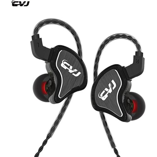 CVJ CS8 3BA+1DD Hybrid In Ear Earphone HIFI DJ Monito Running Sport Earphone Earplug Headset Detachable Cable ZSN PRO X ZSTX M10