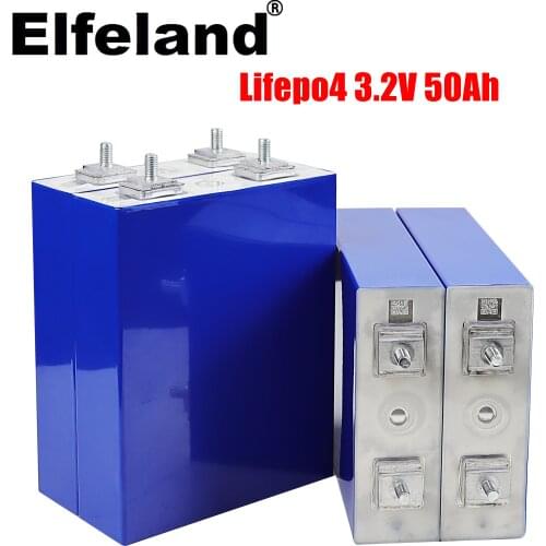 New 3.2V 50Ah/60Ah Lifepo4 Battery Pack 12V 24V Cell Lithium Iron Phosphate Solar Ebike Car Boot Start Solar Motorhome Solar