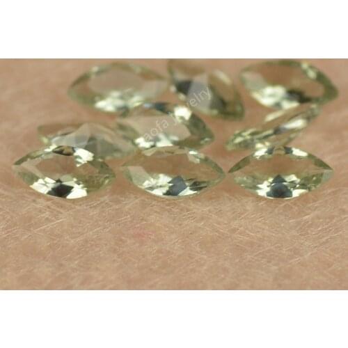 Wholesale Price 2x4~8x16mm 149# Light Green Gems Marquise Shape Cut Lab Grown Synthetic Spinel Loose Stone For Jewelry