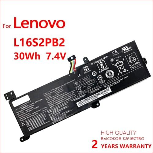 Genuine New Batteria L16S2PB1 L16S2PB2 L16C2PB1 L16C2PB2 Battery For Lenovo 320-15ABR/15ISK,320-15IKBR,320-17IKB,Xiaoxin 5000-15