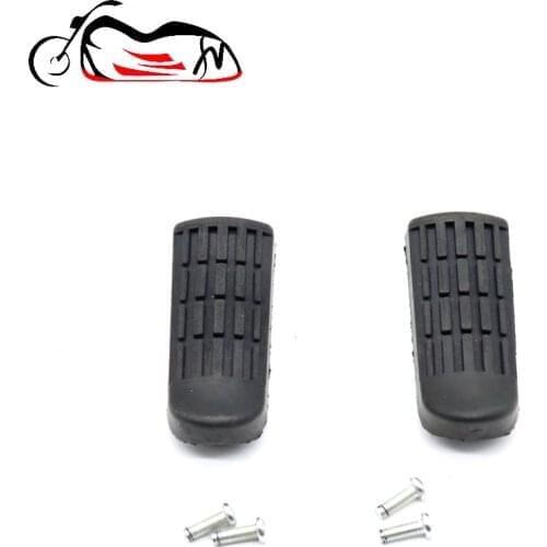Front Foot Rest Peg Rubbers Footrest For HONDA VFR1200X VFR800FI VTR1000F CB1100 CB1300 NTV 650 Motorcycle Nonslip Cover