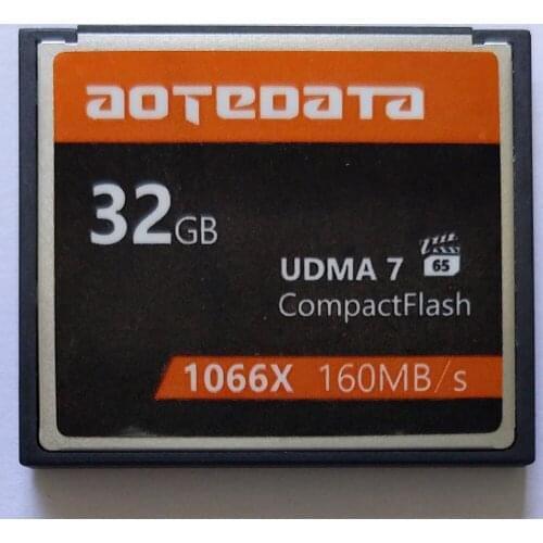 AOTEDATA Right 1000X sale Industrial Compact Flash CF 32GB 64GB 128GB 256GB Memory Card For Canon SLR camera For Nikon For SONY
