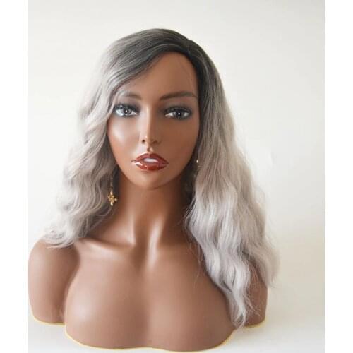 Realistic African Female Mannequin Head With Big Bust Sale For Hair Wig Jewelry Hat Earrings Scarf Display Wig Head Stand