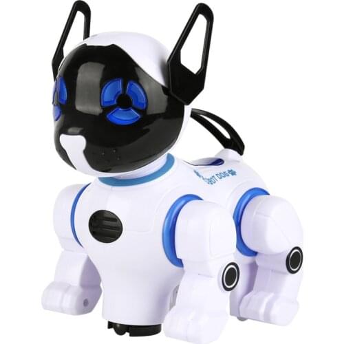 New Childrens Educational Rc Robot Dog Remote Control Universal Electronic Animal Pets Walking Music Dance Kids Dog Toy Gift