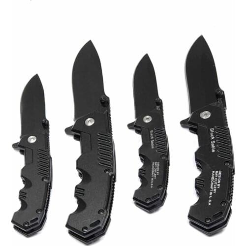 200mm (7.88'') Folding Knife Survival Tactical Pocket Knife 7Cr17 steel Blade Outdoor Hiking Camping Hunting Knives EDC Tool
