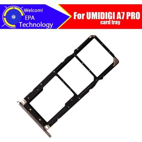 UMIDIGI A7 PRO Card Tray 100% Original New High Quality SIM Card Tray Sim Card Slot Holder Repalcement for UMIDIGI A7 PRO