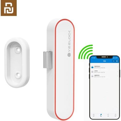 Youpin YEELOCK Smart Drawer Cabinet Lock Keyless For Bluetooth APP Unlock Anti-Theft Child Safety File Security Drawer Switch