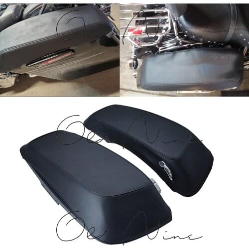 Premium Saddle Bag Lid Covers For Harley Touring Baggers Saddlebag Road King Road Glide Street Glide Ultra Classic 2014-2020