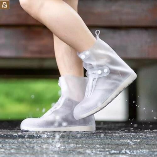 Youpin Zaofeng Portable Non-slip Rain Boots Set High Tube Waterproof Non-slip Wear-resistant Seamless Stitching Easy to carry