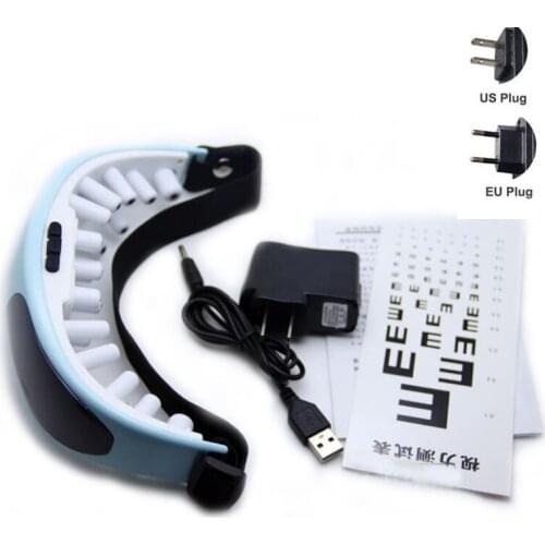 US/EU Plug AC Charger Electric Vibration Eye Massage Device Health Care Release Alleviate Fatigue Instrument Anti Black Eye Pain