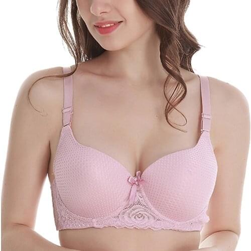 Adjusted-straps Fashion Bras for Women Push Up Bra Bralette Wire Free Brassiere Ladies Underwear Intimates B C D E Cup