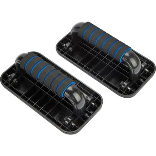 1 Pair Of Push-Up Bracket I-Shaped Multifunctional Abdominal Wheel Fitness Non Slip Push-up Rack Bars Stand For Home Gym Workout