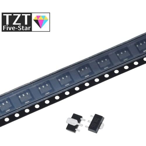 10PCS/LOT In reel 78L05 5V SOT-89 SMD three terminal voltage regulator voltage stabilizer Good quality and ROHS