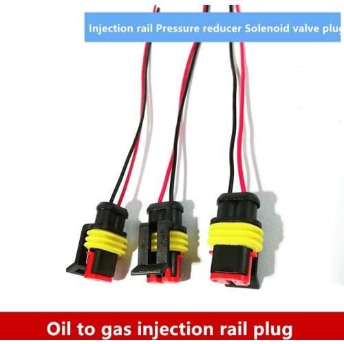 10PCS/lot CNG/LPG Gas Injection Rail Plug Pressure Reducer Solenoid Valve Plug