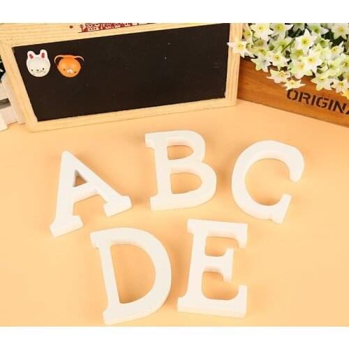 Wood craft home decoration pendant wedding decoration photography props decoration wood 26 English letters love