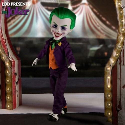 For Collection Mezco Toyz 99378 10" The Joker Boy Action Figure Model For Fans Holiday Gifts
