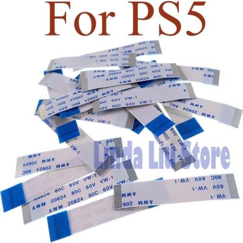 300pcs FOR Playstation 5 PS5 Touch Flex Ribbon Cable 18pin For PS5 Controller 18 Pins Touchpad Connect Cable Repair parts