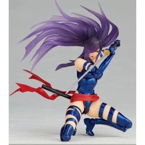 Marvel X-men Psylocke Elizabeth Braddock Betsy Braddock Articulate Joints Moveable Figure Model Toys