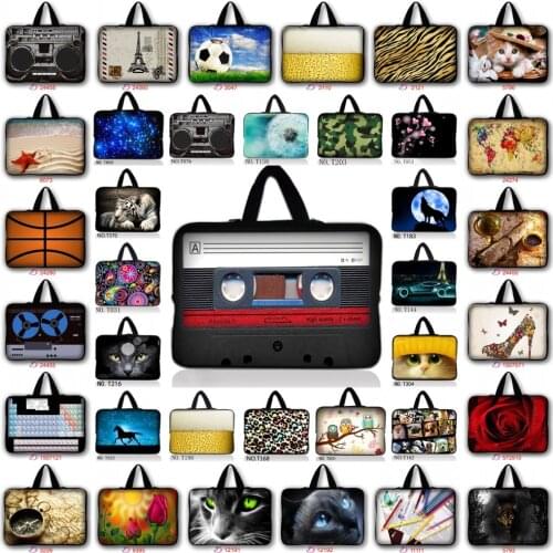 Portable Laptop Bag For Macbook 10 11.6 15.4 15.6 17 17.3 13.3 14 inch Netbook Zipper Sleeve Case Tablet Cover computer Bags