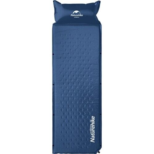 Portable Foldable Self-Inflating Splicable Sleeping Pad Mat With Pillow for Single