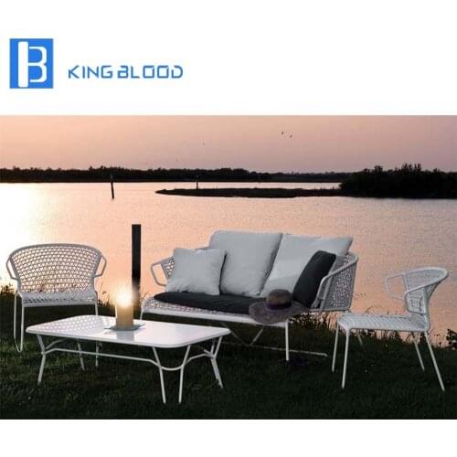 Simple Garden Chairs Outdoor Furniture Patio Rope Sofa
