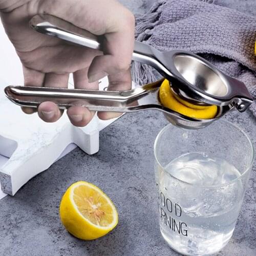 Stainless Steel Citrus Fruits Squeezer Lemon Juicer Orange Squeezer Juice Fruit Pressing Orange Hand Manual Juicer Kitchen Tools