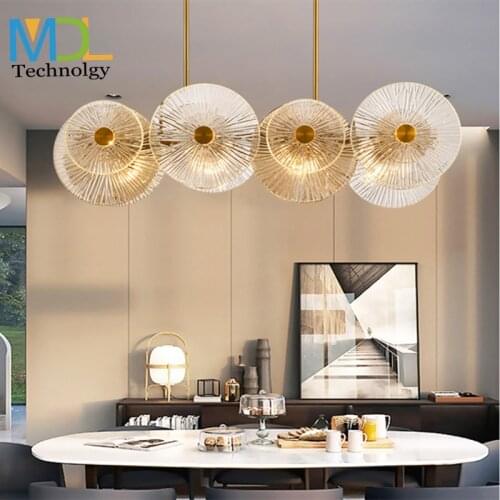 Post-modern light luxury simple Nordic living room, dining room, bedroom, teahouse, personalized glass lamps and lanterns