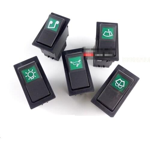 For DOOSAN DH220/225/258/300-5-7-9 DX DAEWOO excavator wiper headlight water spray switch excavator accessories