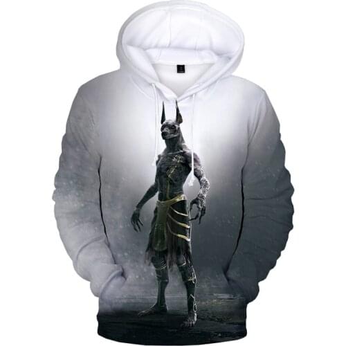 Ancient Horus Egyptian God Eye Of Egypt Pharaoh Anubis 3D Print Hoodie Sweatshirts Men Women Hip Hop Pullover Stree Kids Clothes
