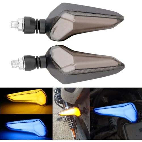 Universal Cafe Racer Accesorios Motorcycle LED Driving Light Turn Signal Lamp Motorbike Chopper Indicators Motorcycle Lighting