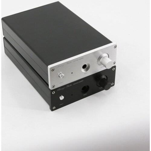ZEROZONE DIY Headphone Amplifier Aluminum Chassis Amp Enclosure Box 172*60*251mm L12-16
