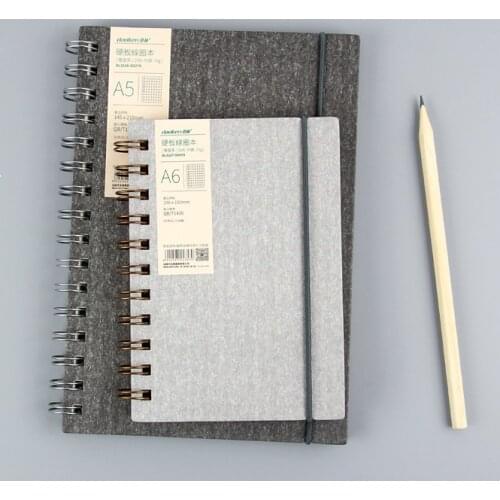 Wholesale Hard Cover Double Spiral Notebook with Ruled Inner Page