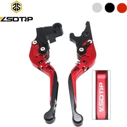 ZSDTRP YZFR3 CNC Adjustable Folding Extendable Motorcycle Brake Clutch Levers For Yamaha YZF-R3