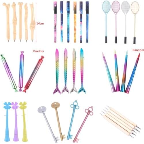 1/5pcs Diamond Embroidery Accessories 5D DIY Diamond Painting Tools Square/Round Drill Point Pen Rhinestones Embroidery Tool