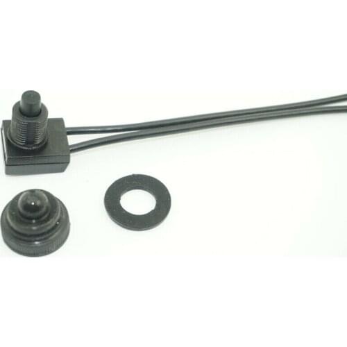 2 x 12V Waterproof Push-Button On-Off Switch & 10cm Leads For Car ATV led lights