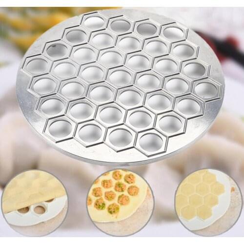 37 Holes Dumplings Maker Dumpling Mould Ravioli Aluminum Dumplings DIY Dumpling Tools Mold Kitchen Pastry Pelmeni Make I4G4