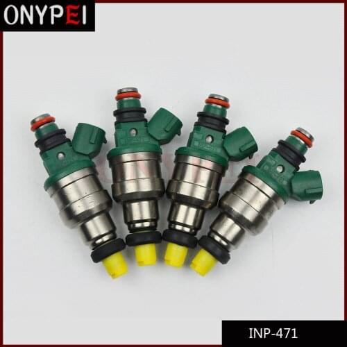 4 PCS INP-471 15710-57F00 fuel injector for SUZUKI Every V-DE51V 0.6L F6A 1994