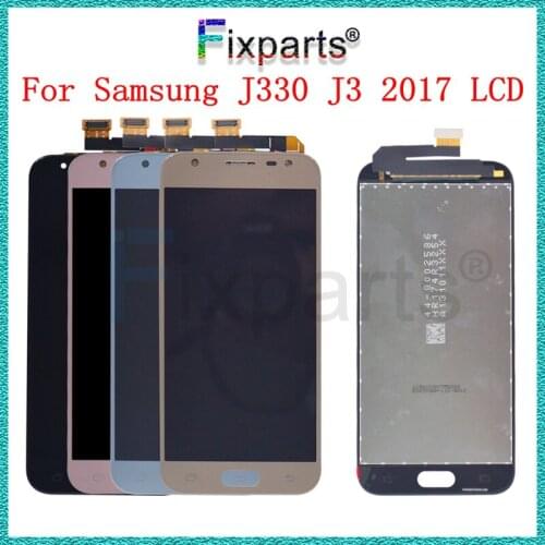5.0"For SAMSUNG GALAXY J3 2017 LCD J330 J330F SM-J330F Display Touch Screen Digitizer Assembly Replacement For SAMSUNG J330 LCD