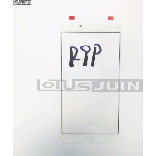 50pcs Original Outer LCD Front Screen Glass Lens Cover Replacement Parts for OPPO R9 Plus