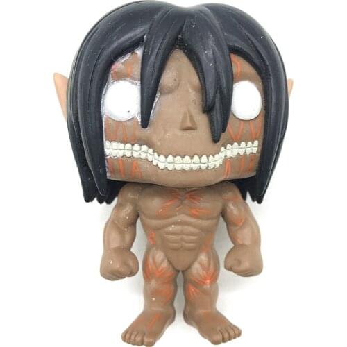Attack on Titan Form Eren Titan Hot Topic Vinyl Figure model toy Collection of gifts