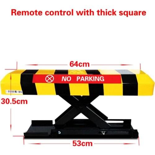 Remote Control Automatic Parking Barrier With A Height