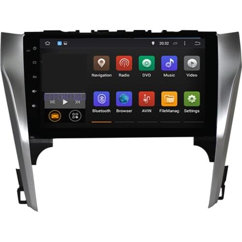 Octa Core HDwith BT Radio Wifi 4G Car Radio Player Android 9.0 Car GPS Navigation For Toyota Camry/AURION 2012-2014(Middle East)